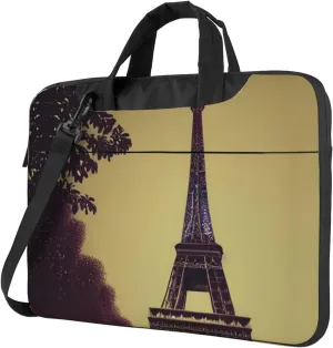 15.6-Inch Laptop Computer And Tablet Shoulder Bag Carrying Case,Business Casual,Outdoors Clare The Cliffs Print