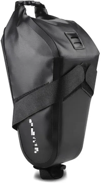 2023 New Waterproof Bicycle Saddle Bag Tool Storage Rear Seat Tail Bag MTB Road Bike Riding Tail Bag Accessories Citizen, W311 Black