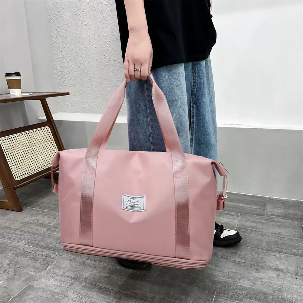 2024 New Travel Duffle Bag, High Capacity Foldable Travel Duffel Bag Carry on Bag Gym Bag for Men and Women
