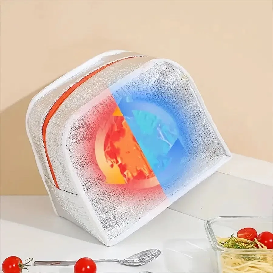 3D Thermal Lunch Bag, Cartoon Bento Bag, Large Capacity Lunch Bag with Foil Insulation, Handheld Insulated Lunch Box Bag, Children Cute Lunch Box Bag, 3D Printed Lunch Bag, Waterproof Oxford Lunch Box Bag