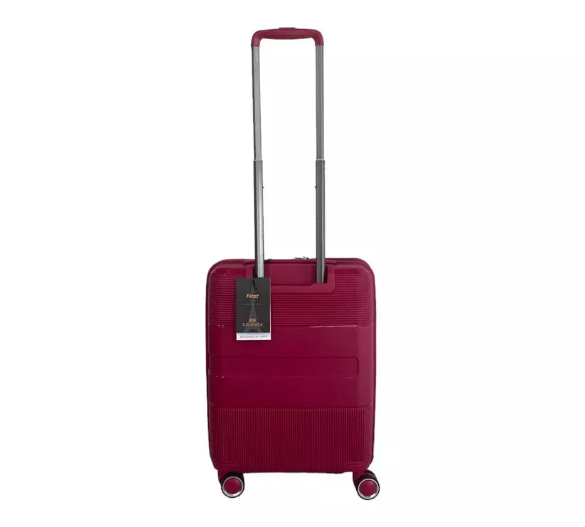 8 Wheel PP Lightweight Hard Shell Luggage Cabin Suitcase
