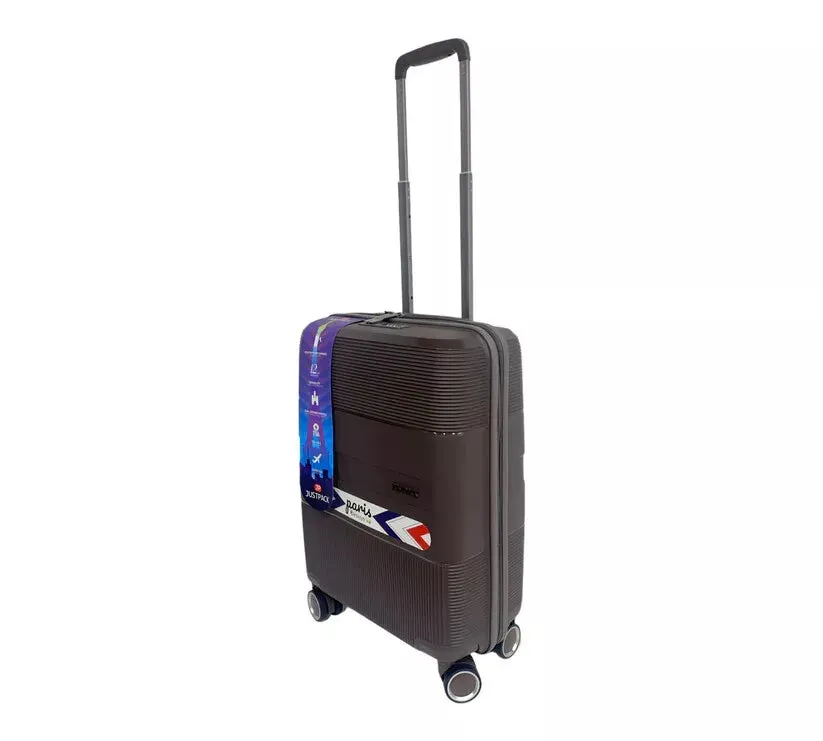 8 Wheel PP Lightweight Hard Shell Luggage Cabin Suitcase