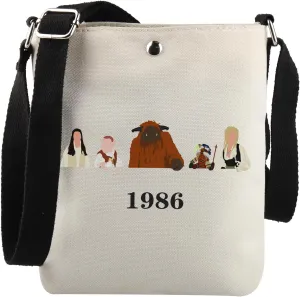 80's Movie Inspired Gift Cult Movie Lover Crossbody Bag Film Fan Gift For Her
