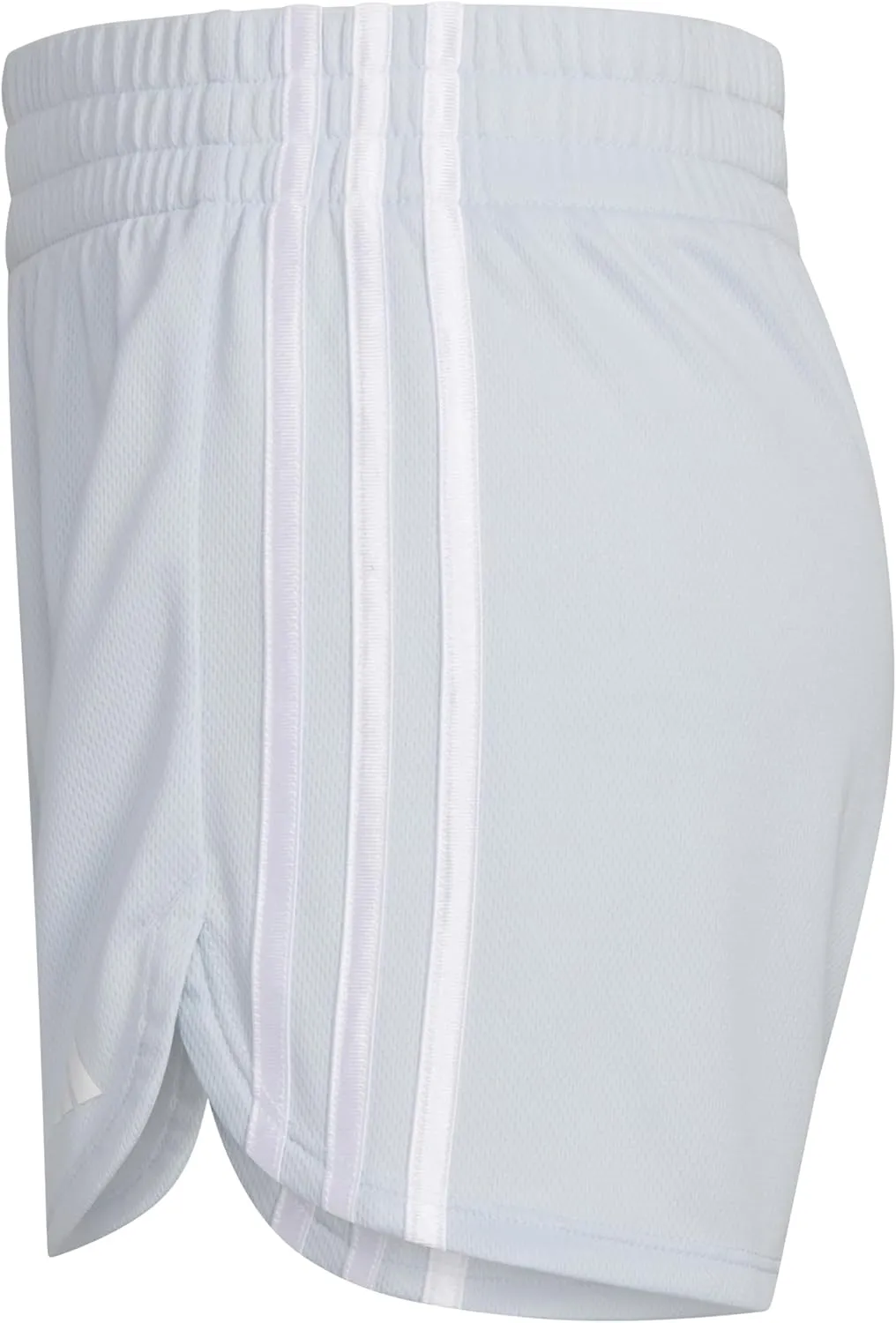 adidas Girls' 3-Stripes Mesh Shorts