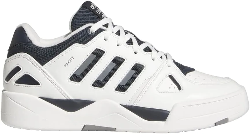 adidas Mens Midcity Low Lace Up Sneakers Shoes Casual - White - Size 12 M