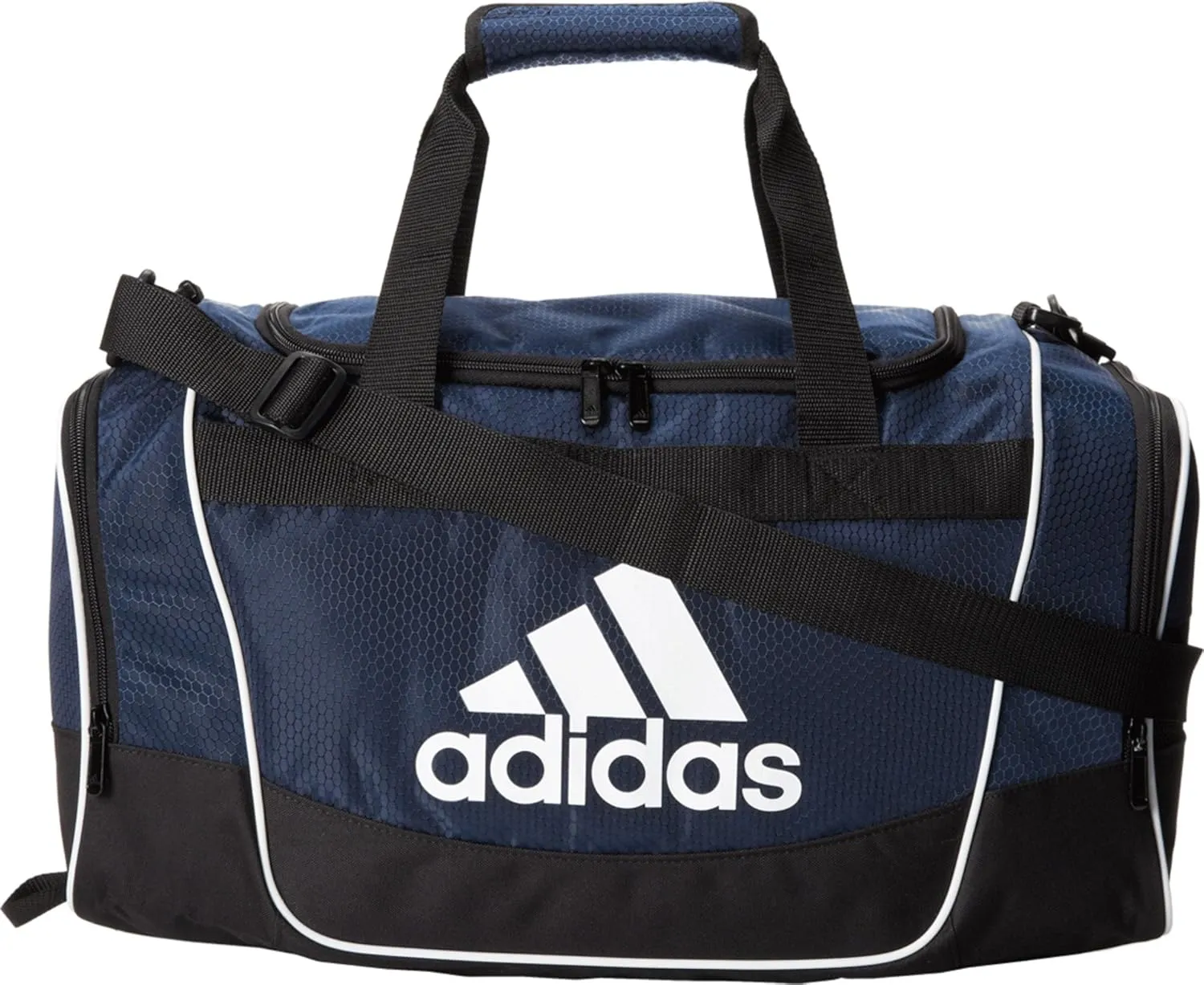 adidas Unisex Defender II Small Duffel Bag, Collegiate Navy, ONE SIZE