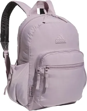 adidas Weekender Backpack (19L) Small Fashion Lightweight Durable Travel Bag, Preloved Fig Purple, One Size