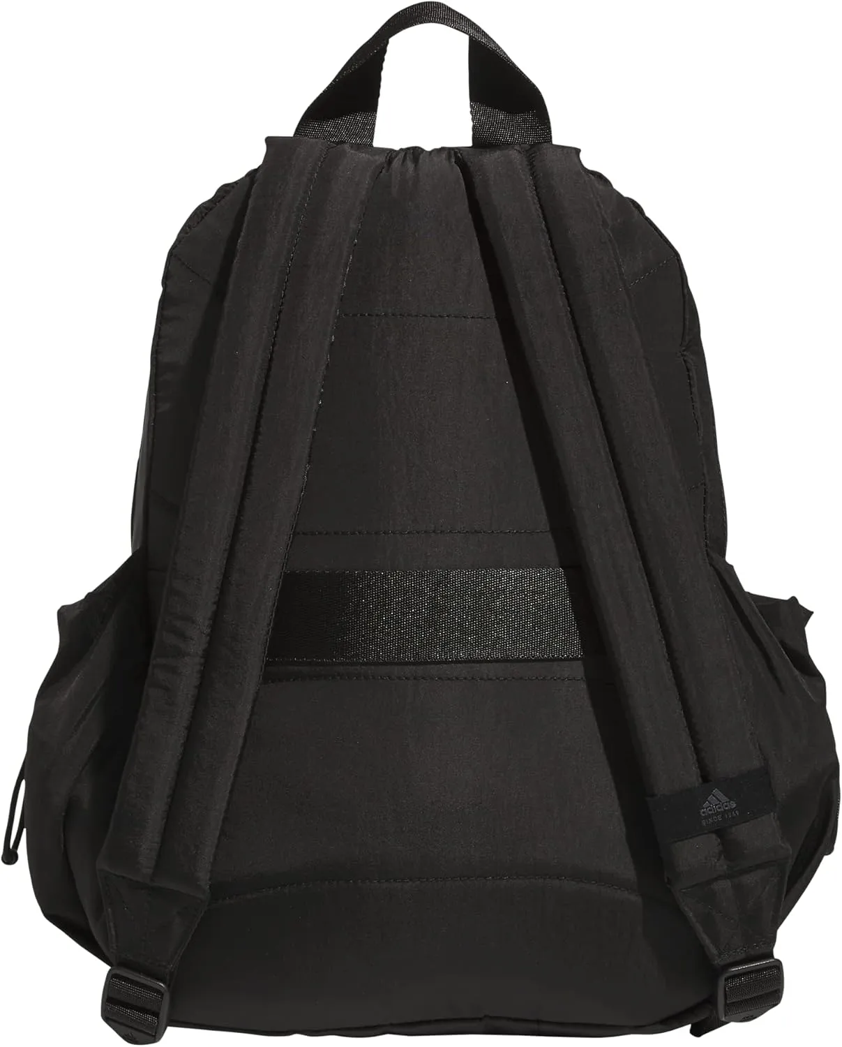 adidas Weekender Mini Backpack for Women and Men, Small Fashion Bag with Laptop Sleeve, Black, One Size
