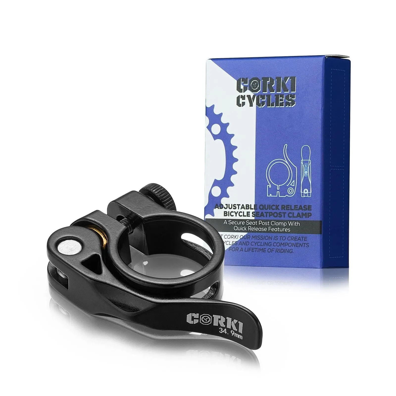 Adjustable Quick Release Seatpost Clamp