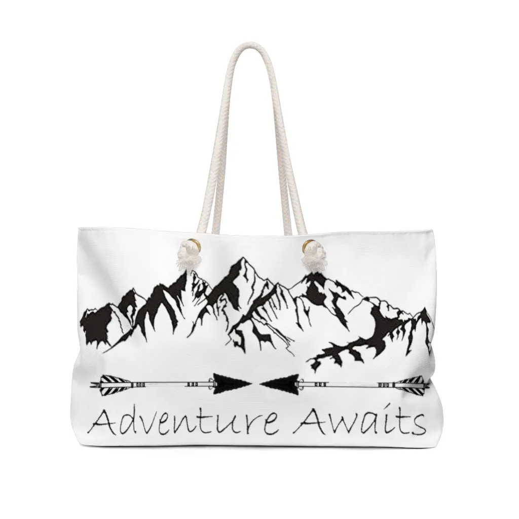 Adventure Awaits Weekender Bag