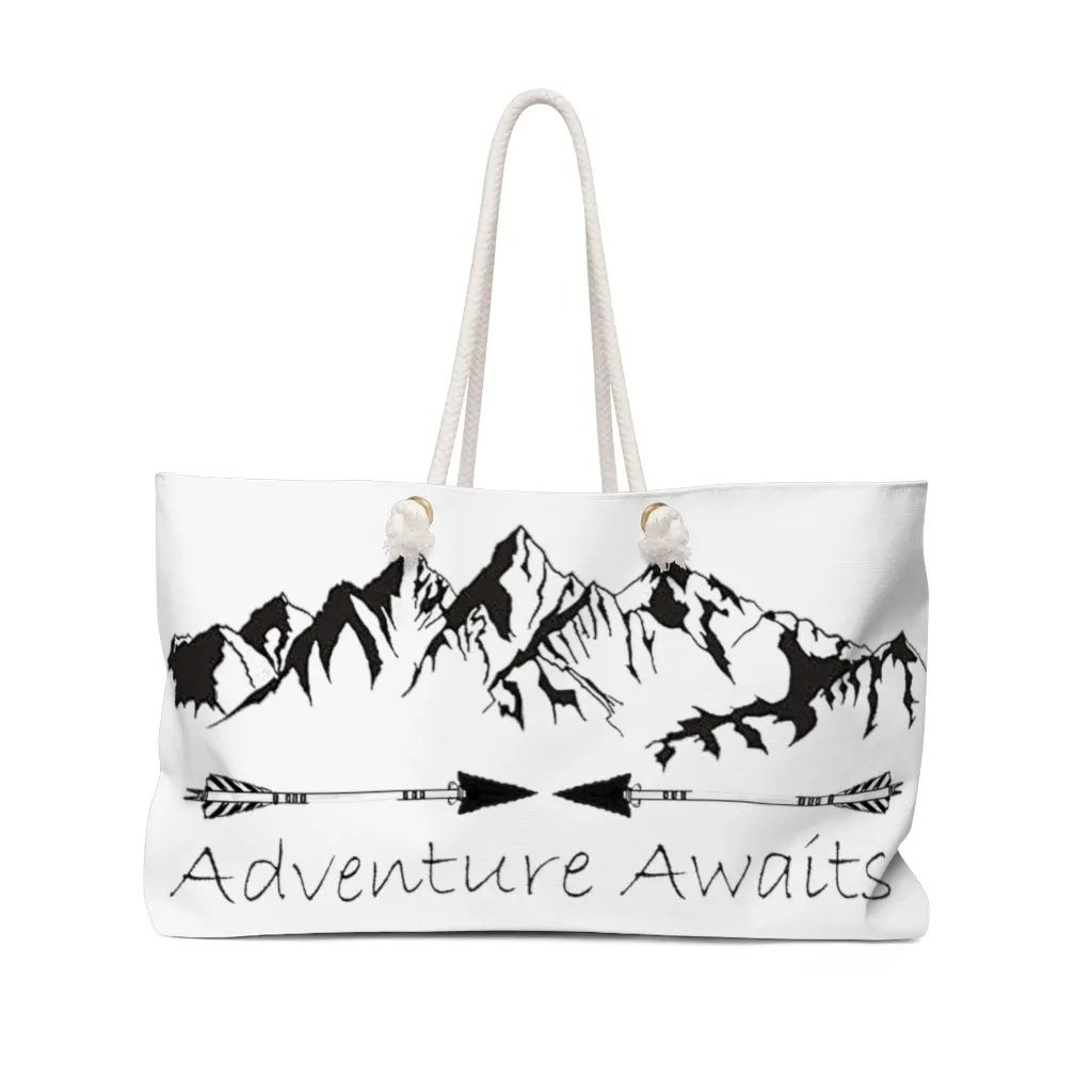 Adventure Awaits Weekender Bag