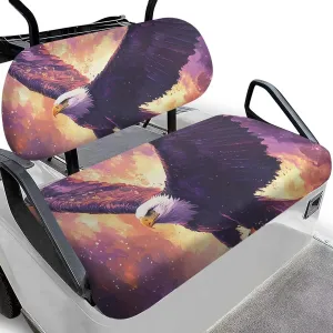 AFPANQZ Golf Cart Seat Cover for Summer - Breathable, Anti-Hot, Waterproof Easy to Install and Clean Golf Cart Blanket