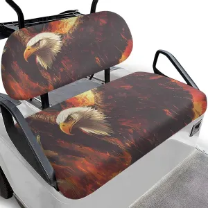 AFPANQZ Golf Cart Seat Cover for Summer - Breathable, Anti-Hot, Waterproof Easy to Install and Clean Golf Cart Blanket