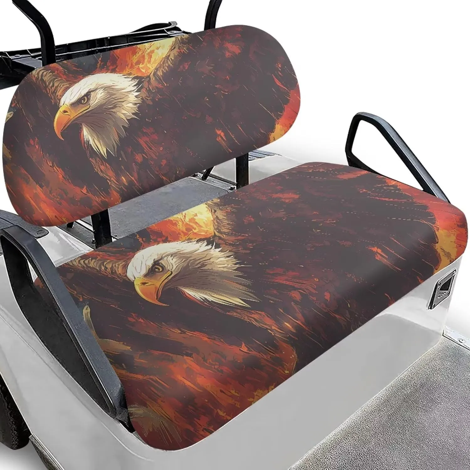AFPANQZ Golf Cart Seat Cover for Summer - Breathable, Anti-Hot, Waterproof Easy to Install and Clean Golf Cart Blanket