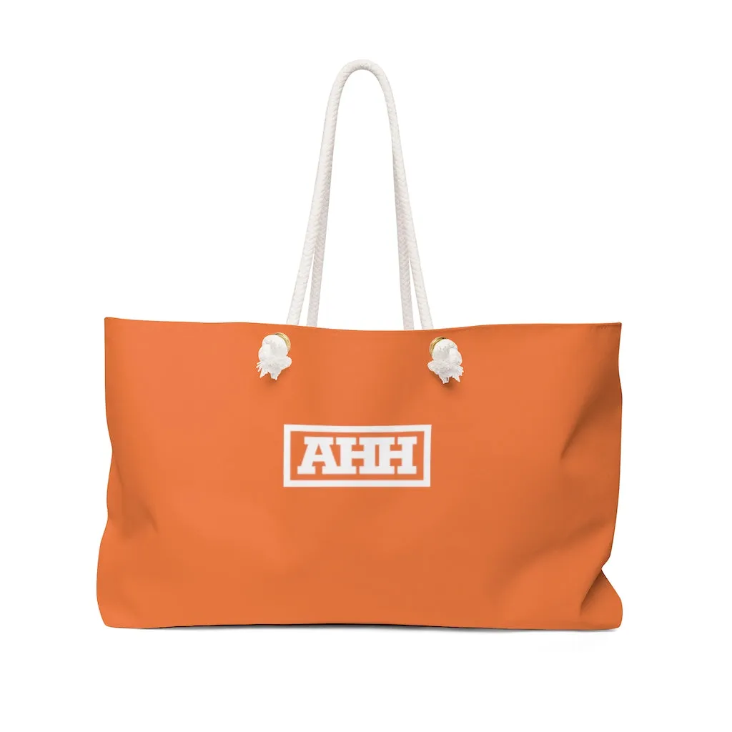 AHH Orange Weekender Summer markdown - Bag Expansive variety