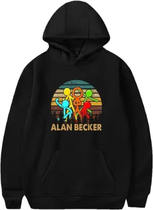 Alan Becker Merch Hoodie Sweatshirt Unisex Fashion Hip Hop Pullover Funny Clotahe