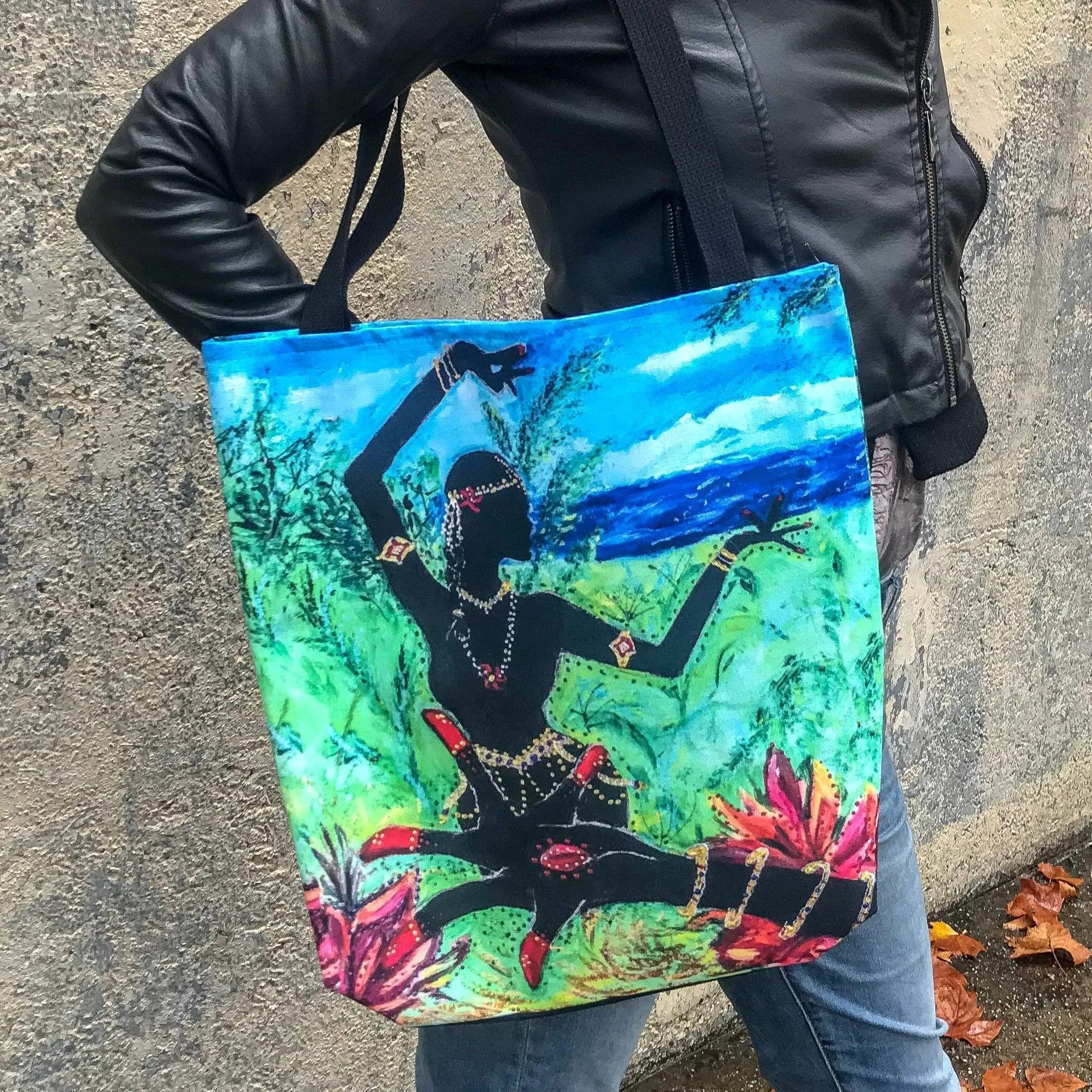 Alapadma & Dancer Tote Bag