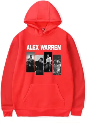 Alex Warren Merch Photo Hoodie Fashion Men Women Long Sleeve Sweatshirt Pullover Top