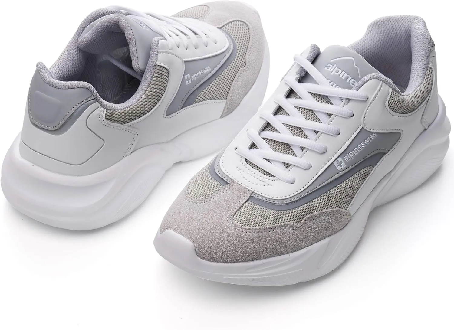 Alpine Swiss Stuart Mens Chunky Fashion Sneakers
