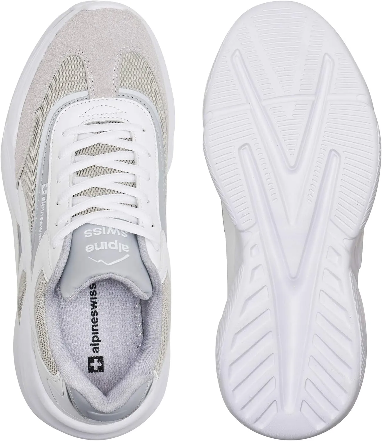 Alpine Swiss Stuart Mens Chunky Fashion Sneakers
