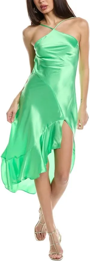 Amanda Uprichard Dasha Silk Maxi Dress