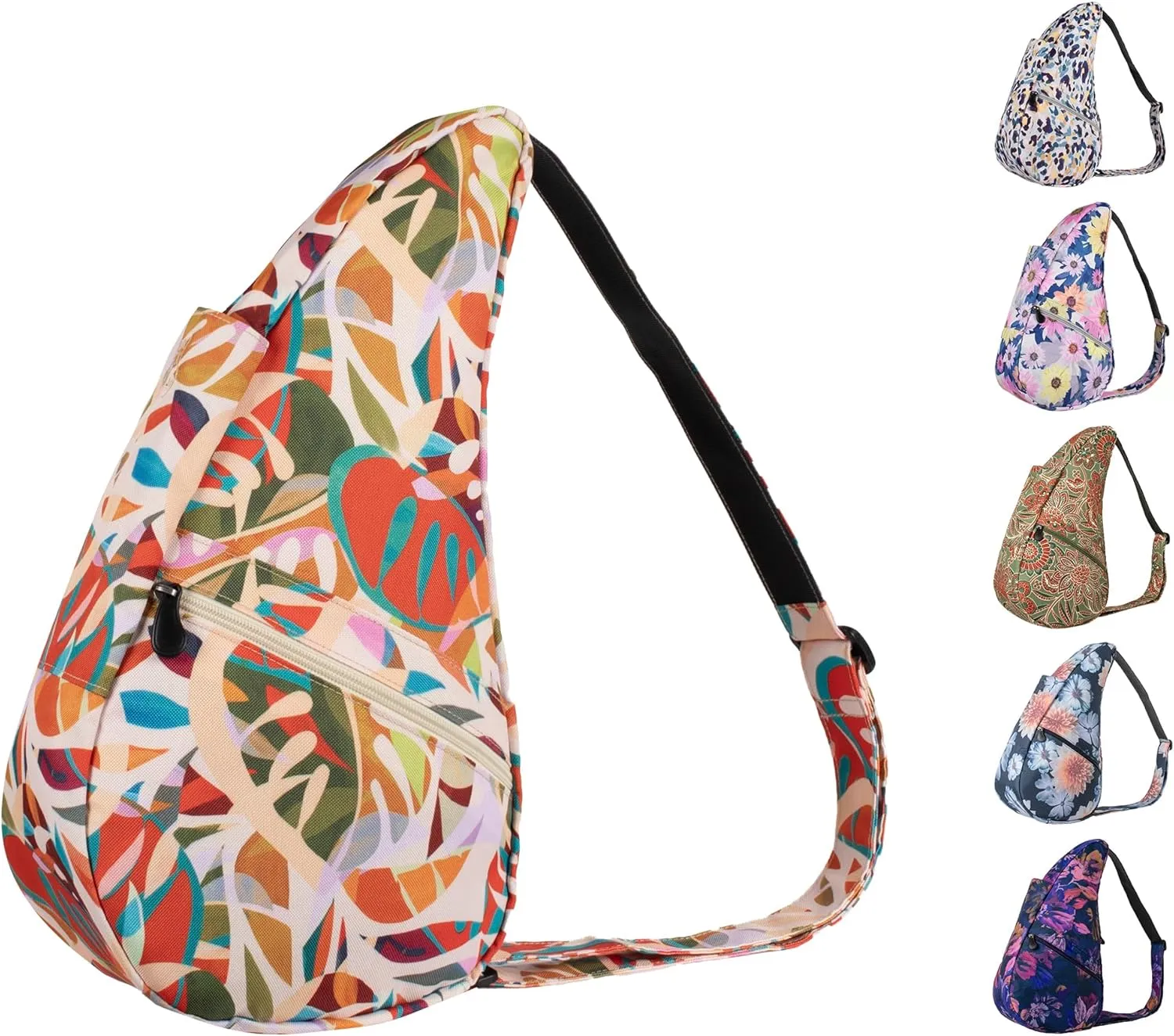 AmeriBag 17" Print Crossbody Sling Healthy Back Bag