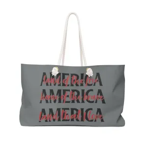 American Home Weekender Bag