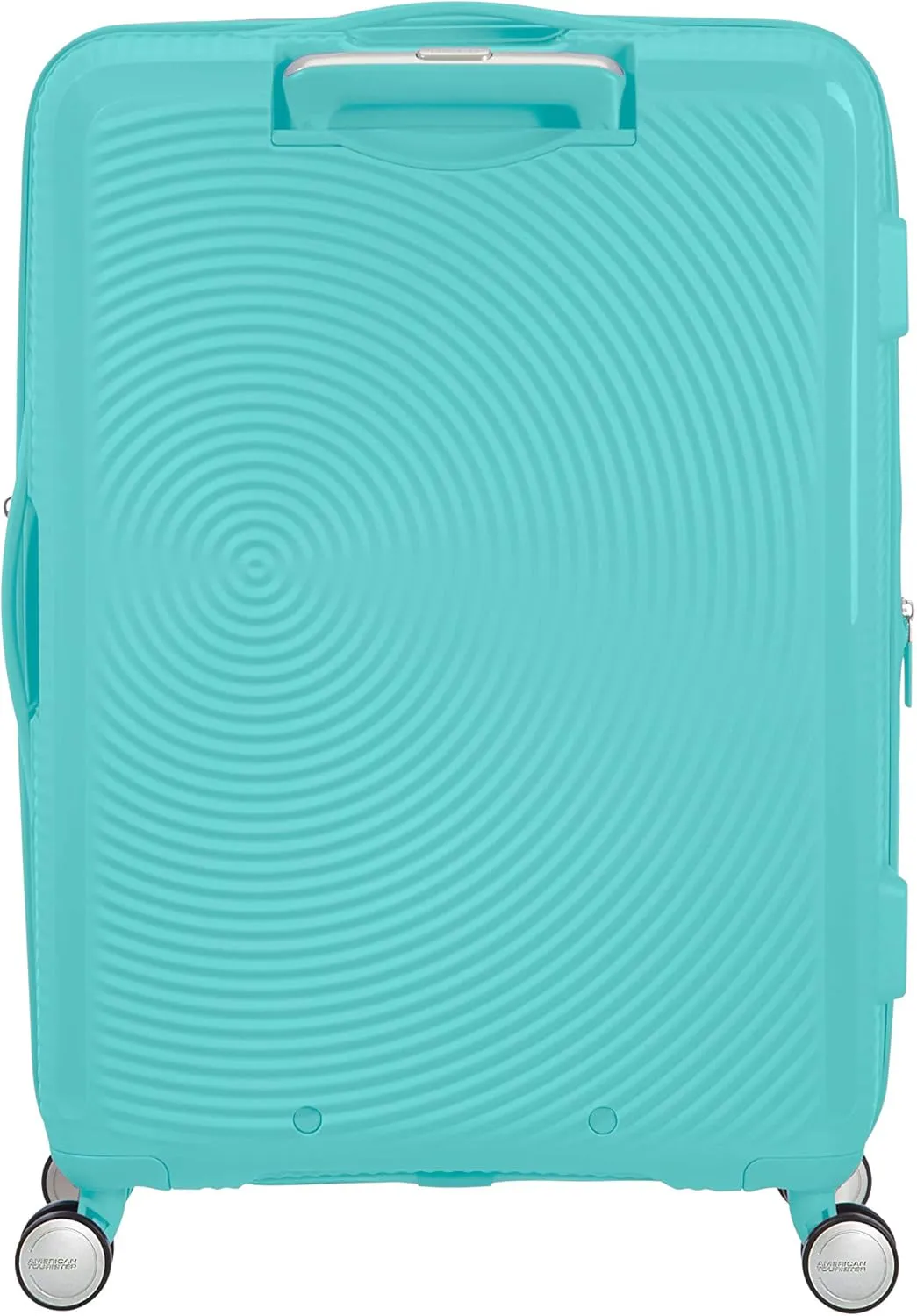 American Tourister Unisex_Adult Soundbox, Blue (Poolside Blue), Spinner M EXP (67 cm-71.5/81 L)