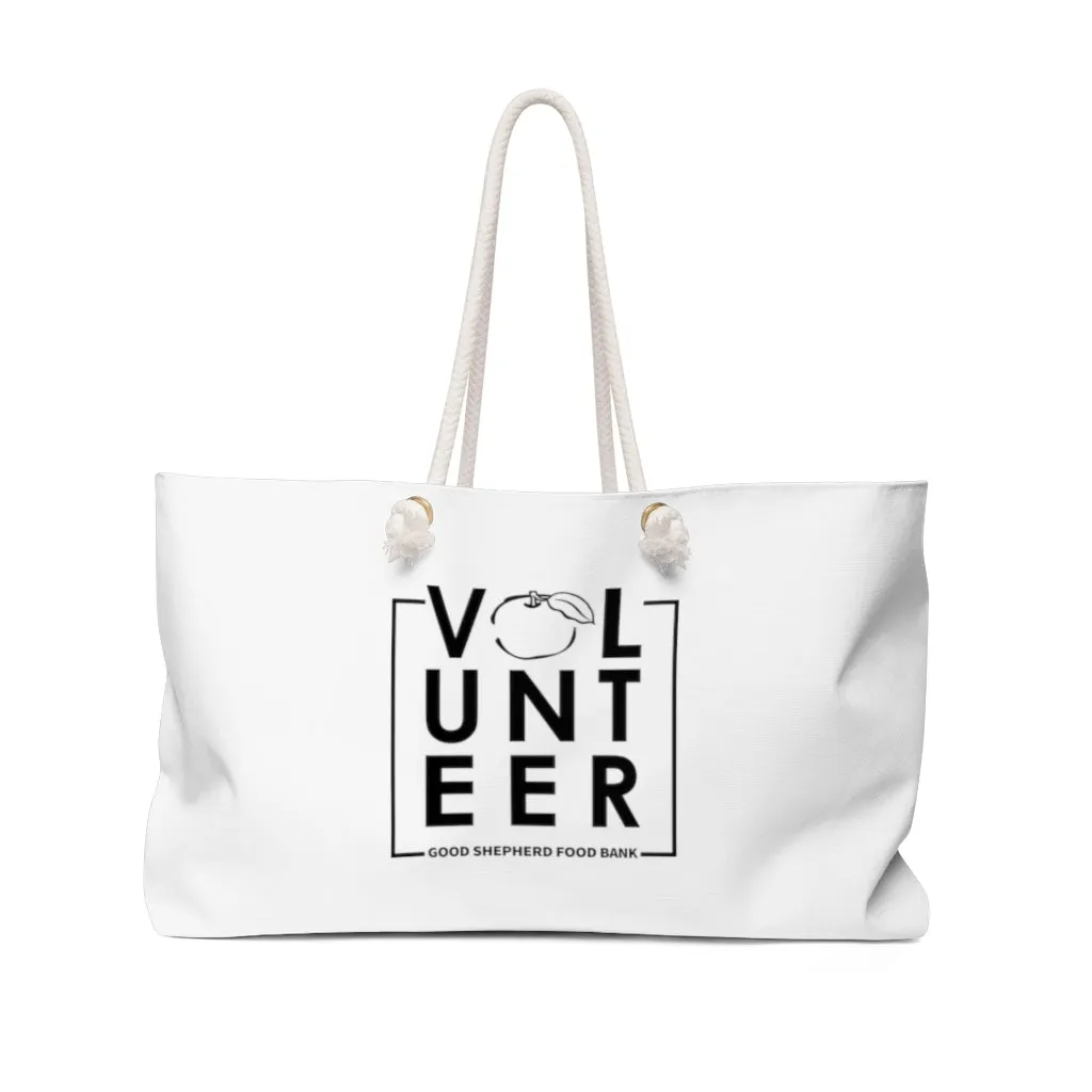 Apple Corps Volunteer - Volunteer Weekender Bag