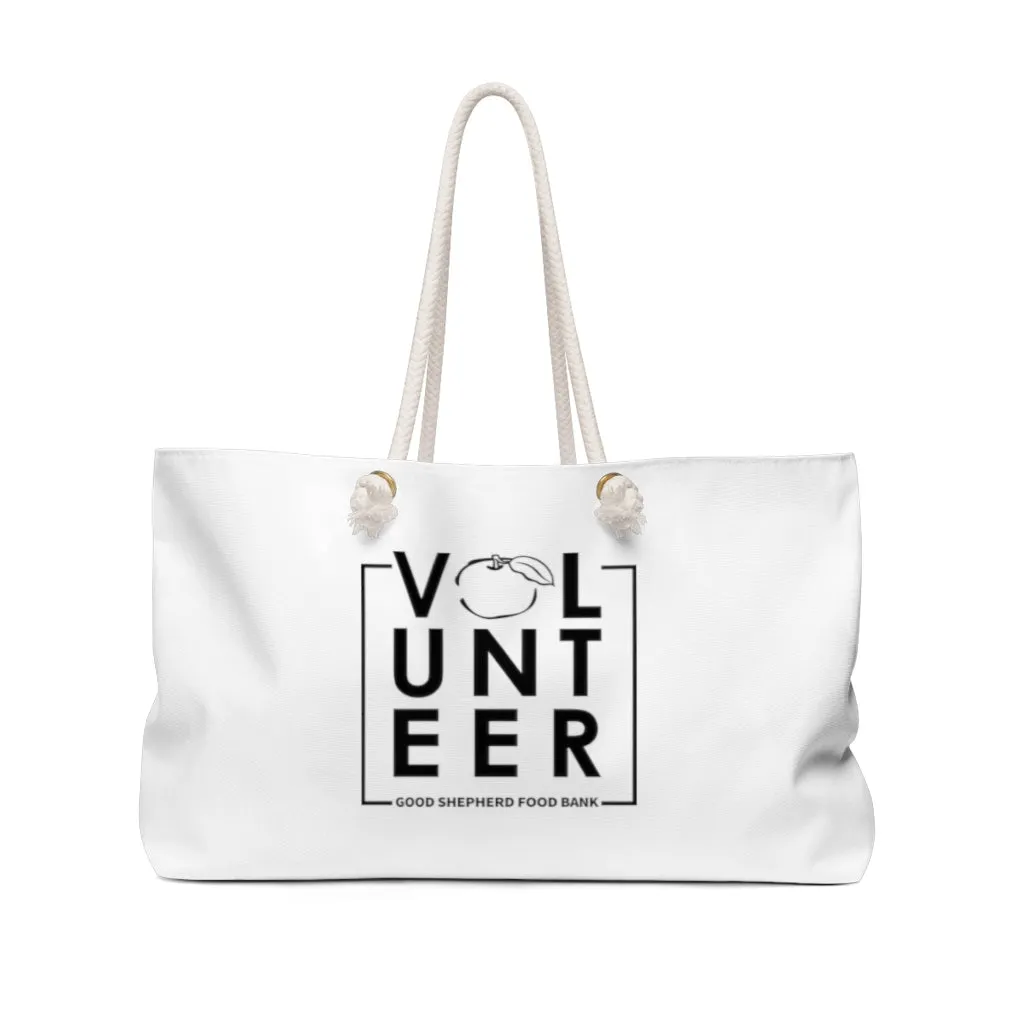 Apple Corps Volunteer - Volunteer Weekender Bag