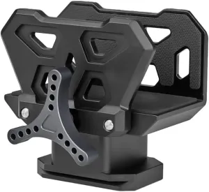 Arca Swiss Saddle Tripod Mount for Hunting Lightweight Tripod Clamp with Arca Quick Release Dovetail Universal Gun Clamp for Shooting Target Practice Outdoors