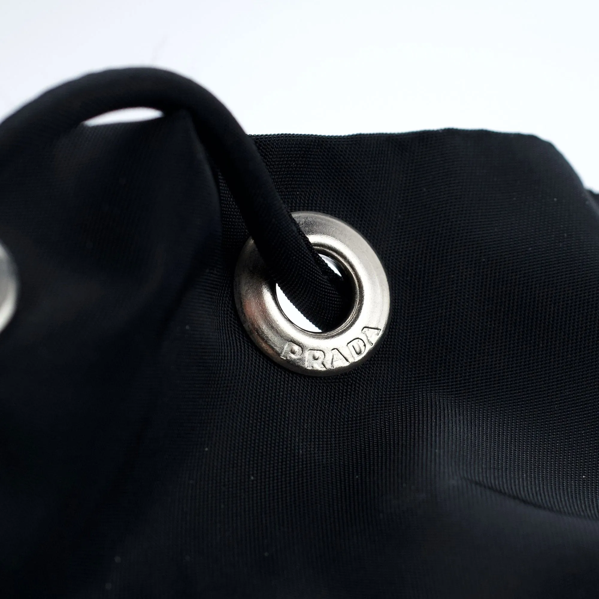 B2811 Black Tessuto Vela Backpack