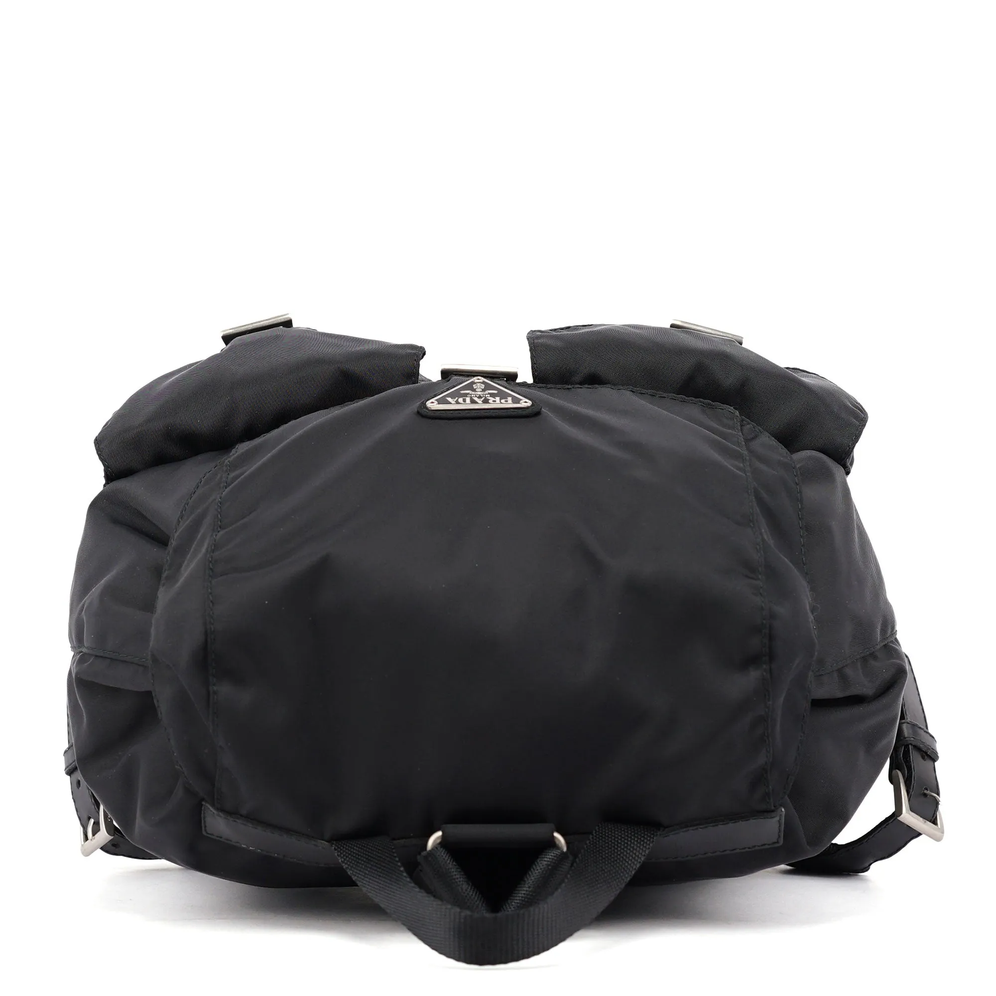 B2811 Black Tessuto Vela Backpack