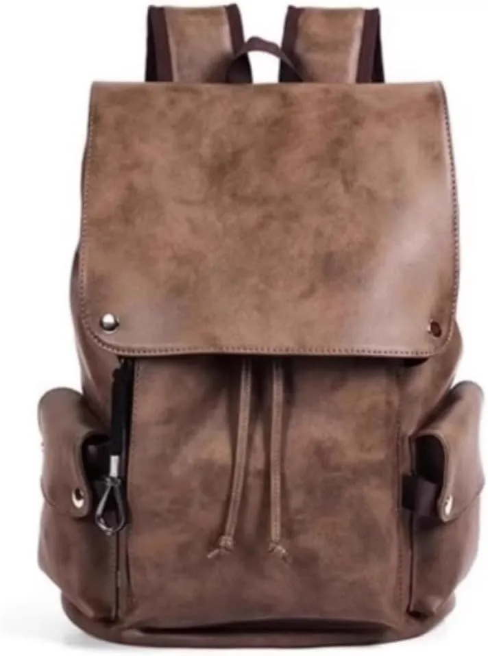 Backpack men's commuting business leisure men's travel leather bag