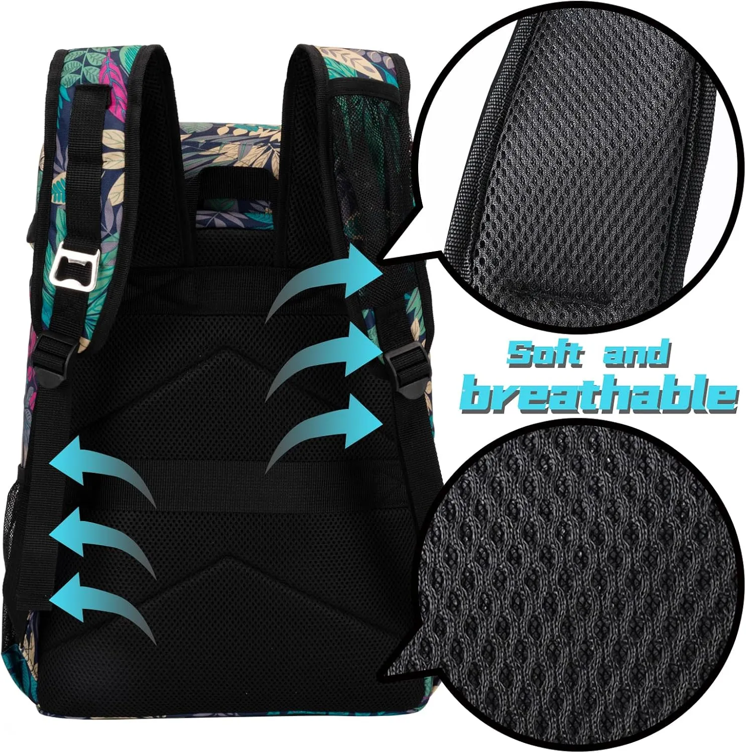 BAGLHER Lightweight Insulated Cooler Backpack - 30 Cans, Leak-Proof for Lunch, Picnic, Hiking, Camping Trips