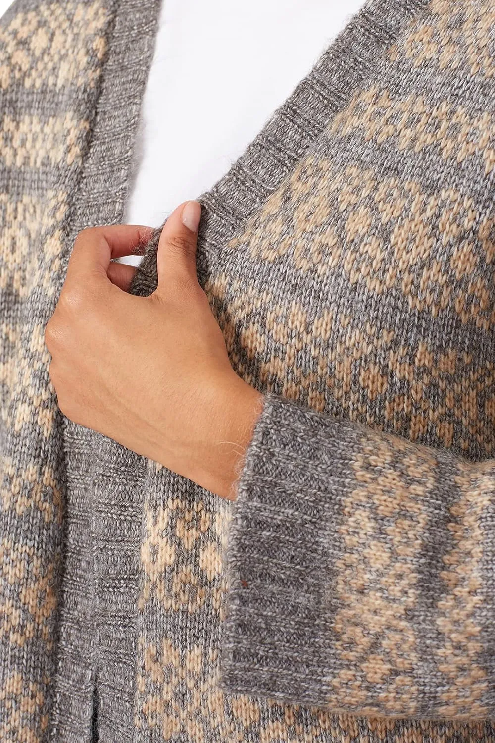 BB DAKOTA Rent The Runway Pre-Loved To Be Fair Isle Cardigan