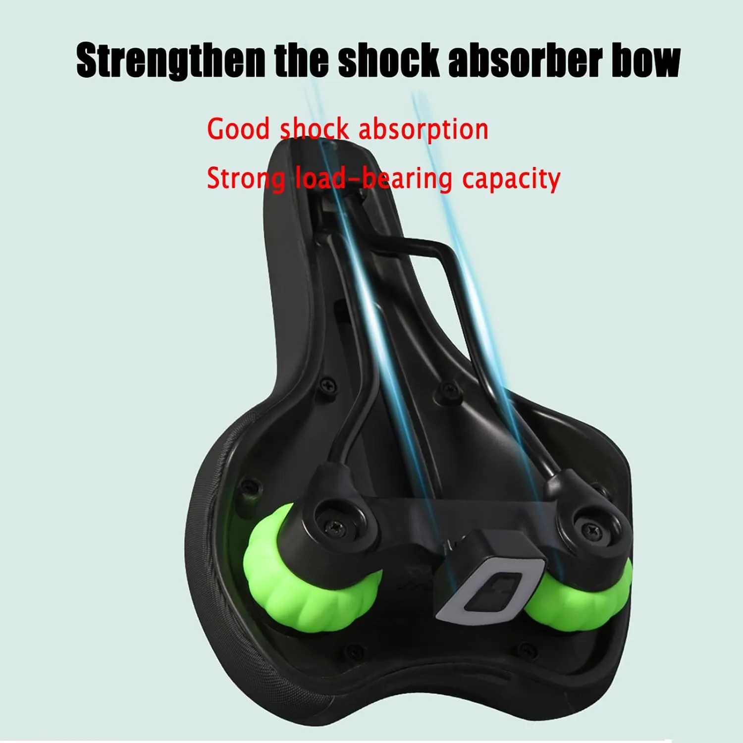 Bicycle Seat -Universal Cycle Saddle Width Narrowness Hollow Breathable/Shock Absorbing/Comfortable Gel City Bike Saddles Glossy Matte Finish,for Cycling Spinning Bikes
