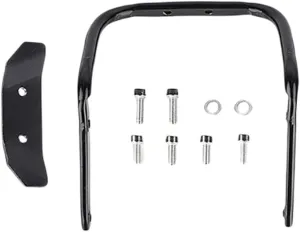 Bike Saddle Bag Stabilizer Bar with Water Bottle Holder, Anti-Shake Rear Rack, Aluminum Alloy, Easy Installation
