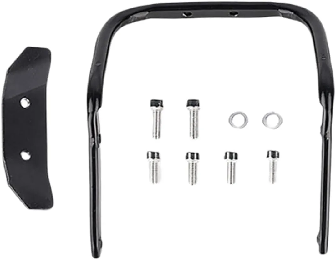 Bike Saddle Bag Stabilizer Bar with Water Bottle Holder, Anti-Shake Rear Rack, Aluminum Alloy, Easy Installation