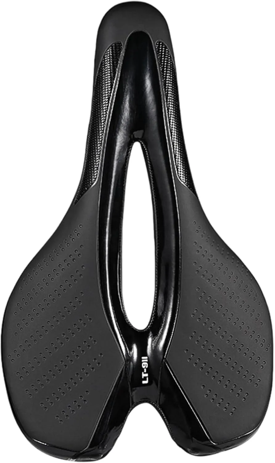 Bike Seat Cushion, Comfort & Shock-Absorbing Bike Saddle with Rechargeable Taillight, Non-Slip & Waterproof for Men, Women