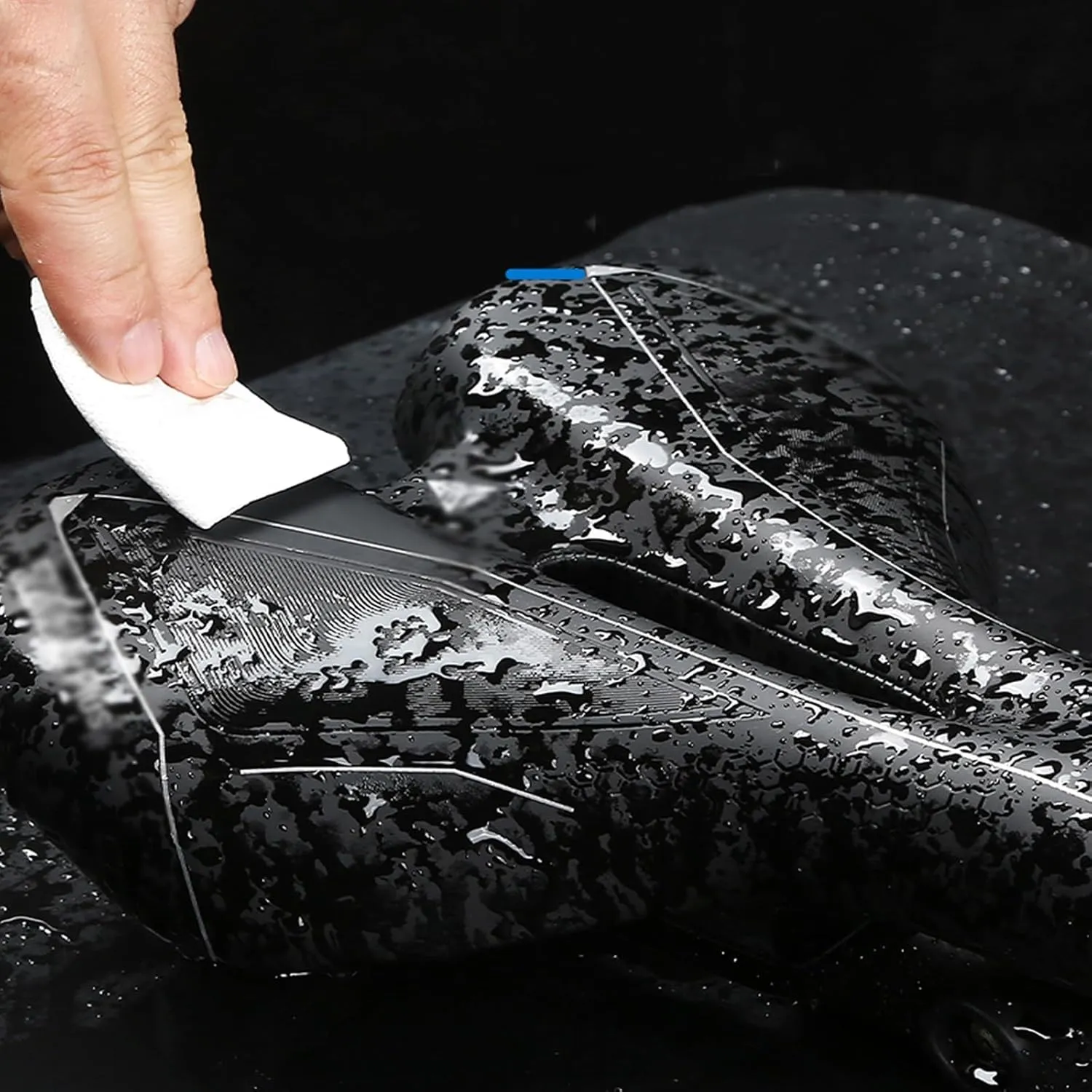Bike Seat Ergonomic -Road Bike Saddles Soft Ultra Comfortable Memory Foam Padded Bicycle Seat,Breathable, Shock-Absorbing,for Men & Women Bike Accessories