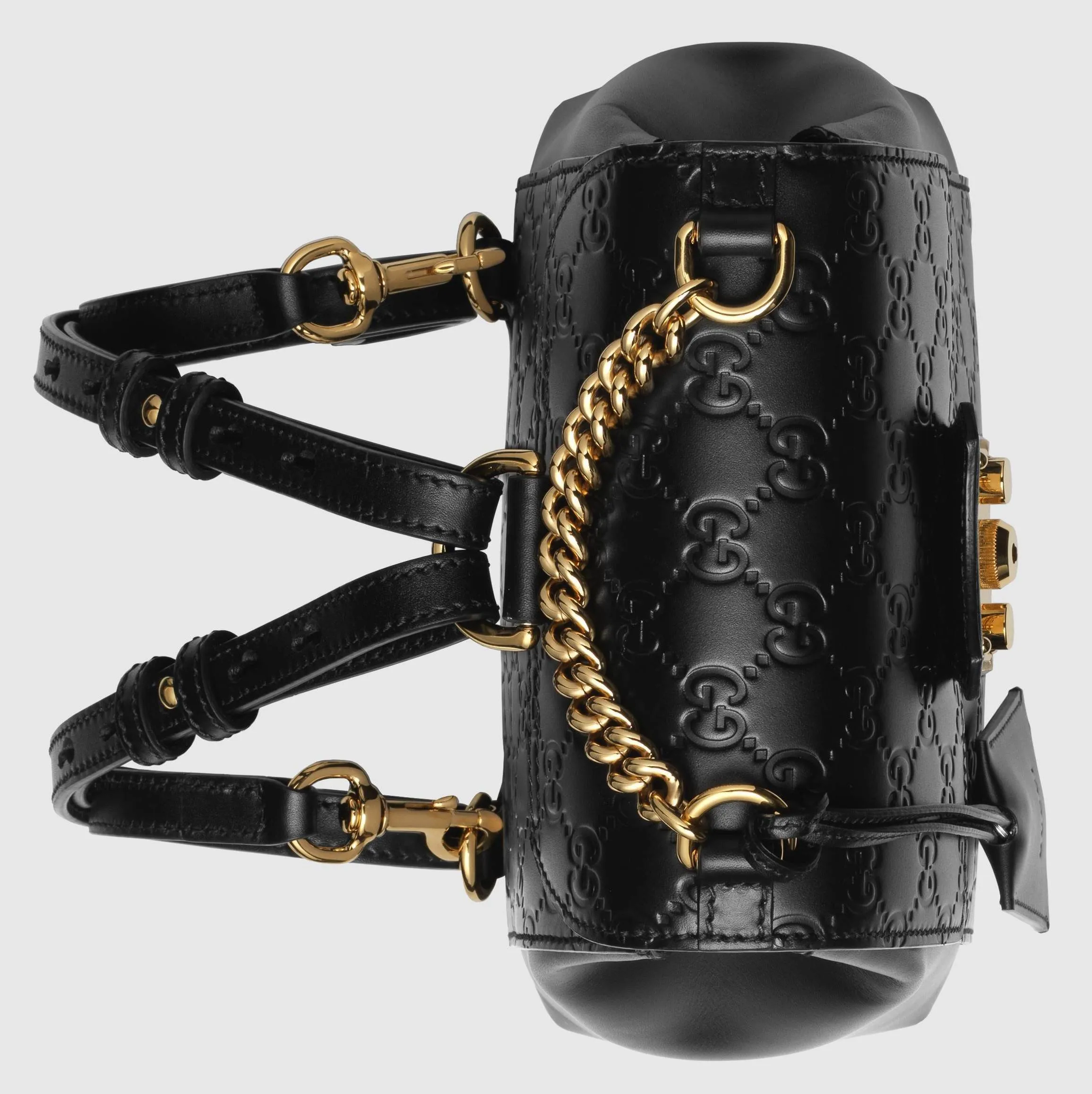 Black Padlock Signature Backpack