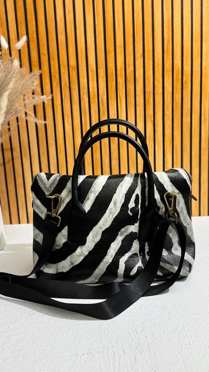 BLACK ZEBRA Bag – A Statement of Style
