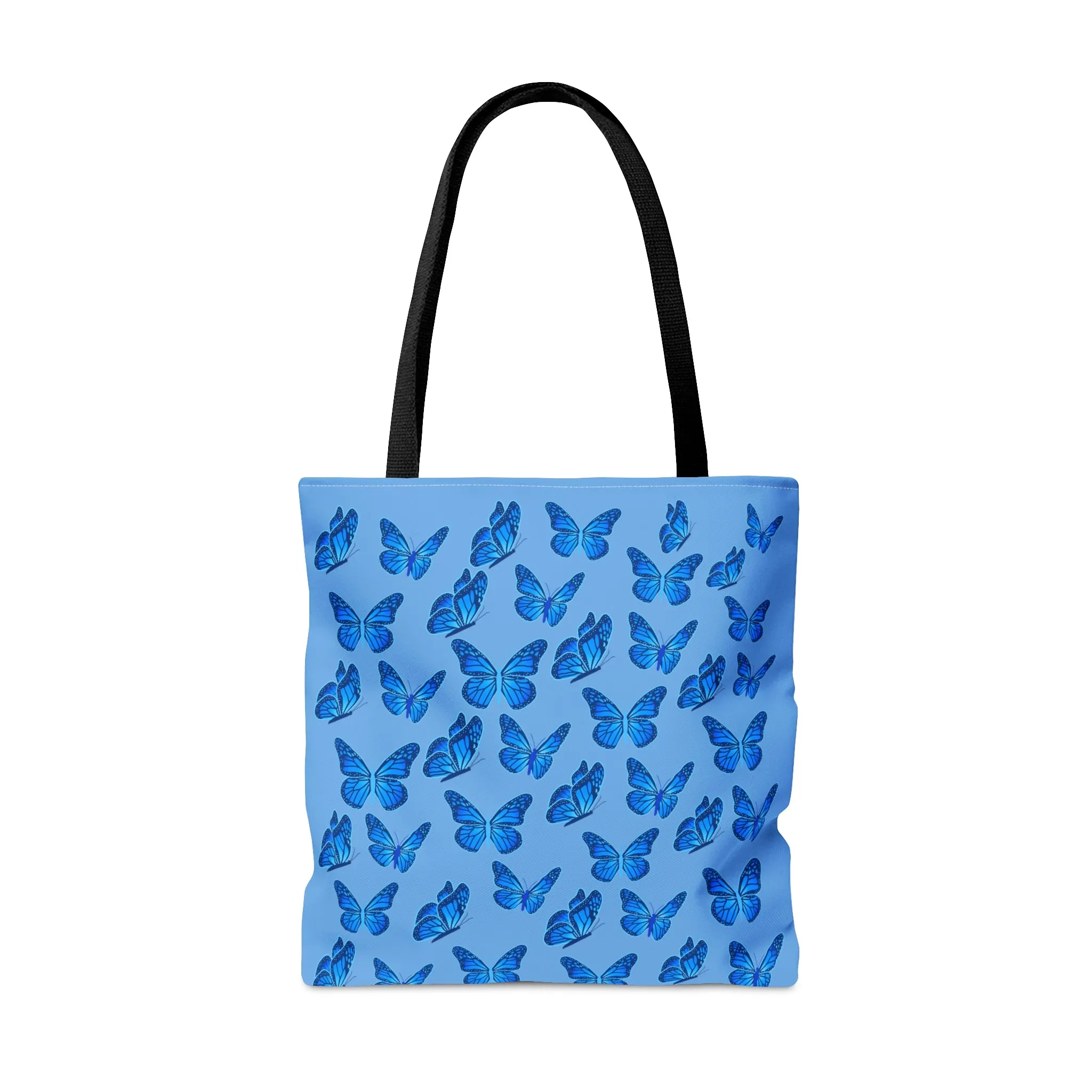 Blue Butterfly Tote Bag