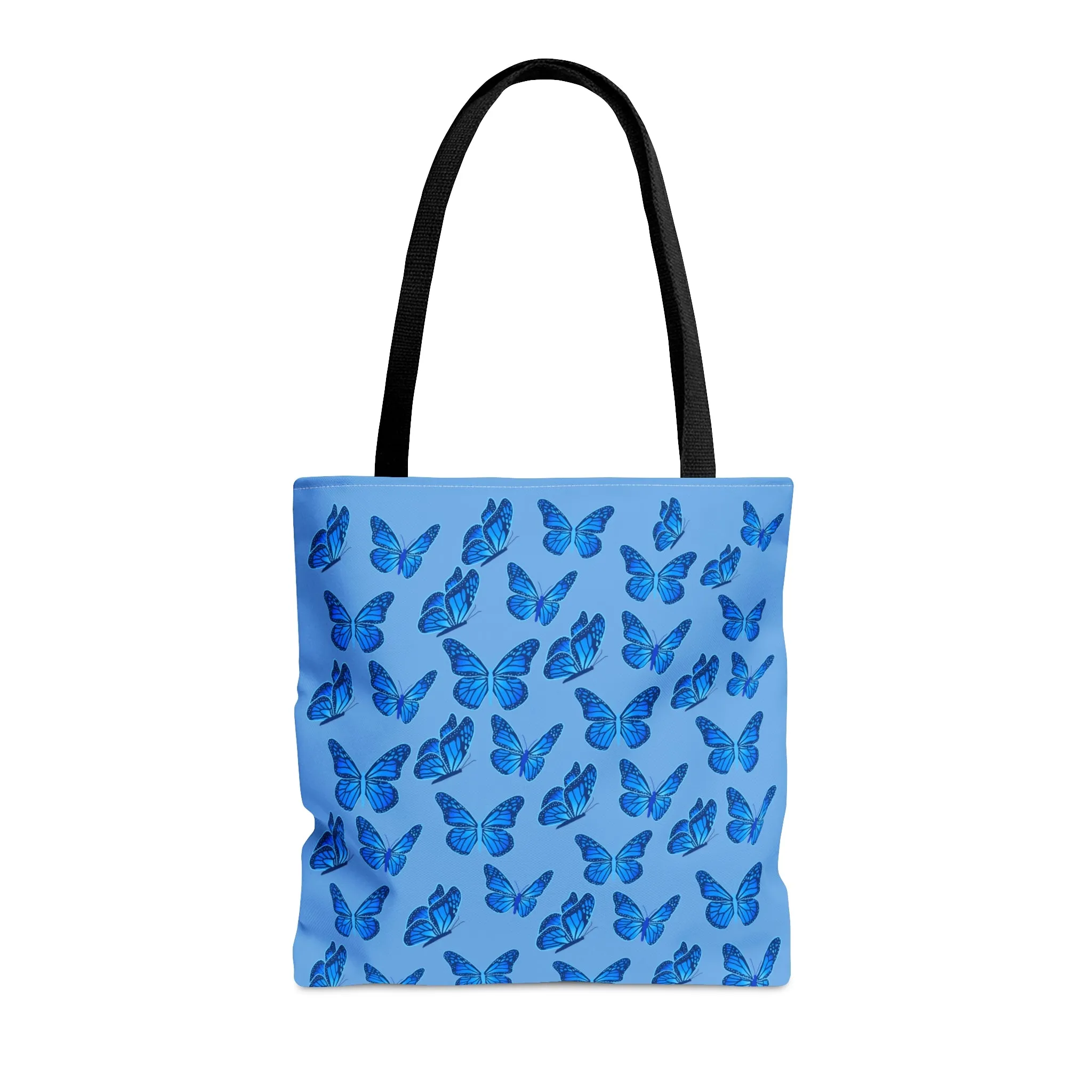 Blue Butterfly Tote Bag