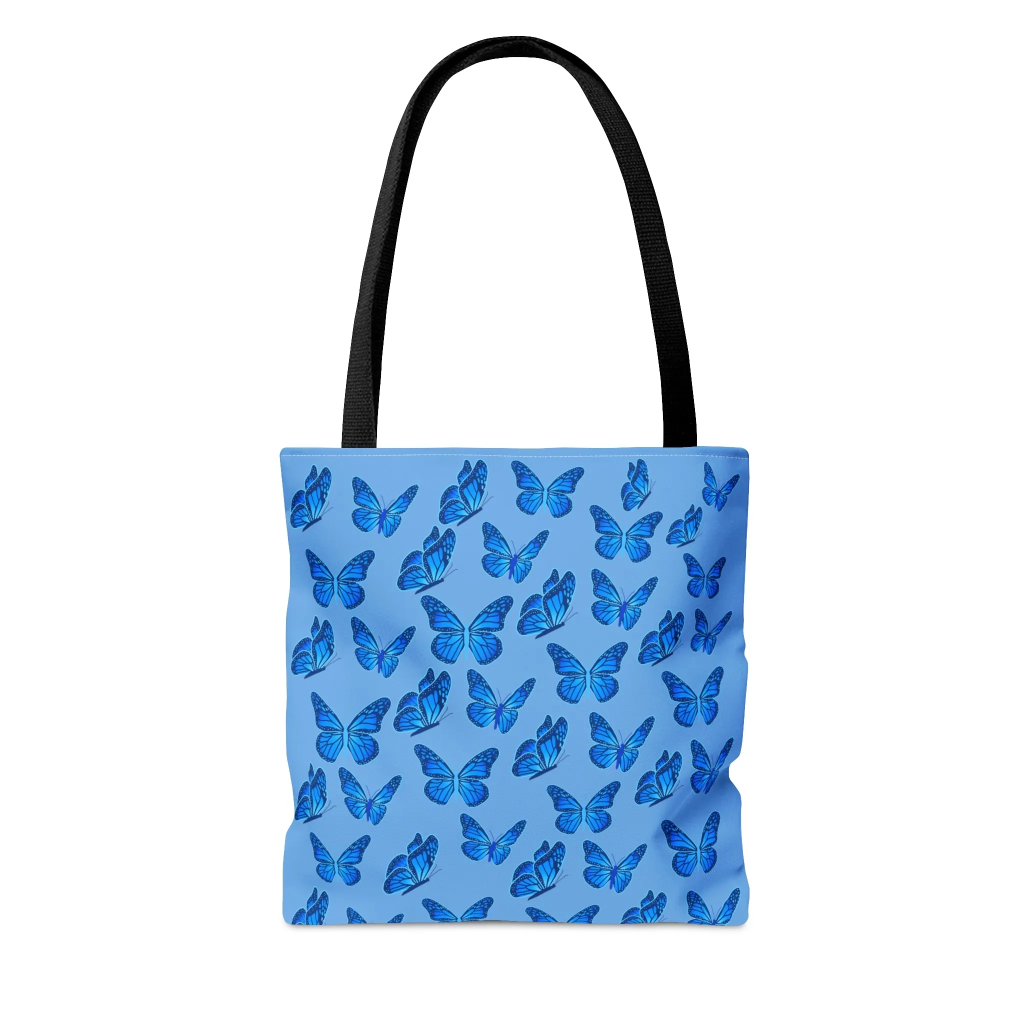 Blue Butterfly Tote Bag