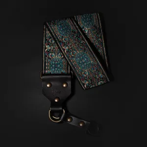 Blue Oyster Retro Camera Strap