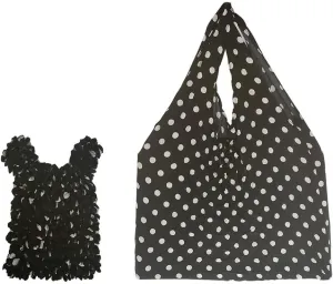 Boho Stretchable Magic Bag, Magic Flower Bubble Tote Bag, Portable Shoulder Bag for Women