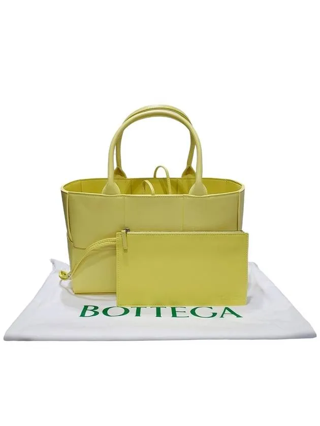Bottega Veneta 652867 Sherbet Arco Small Tote Bag Supplementary Pouch