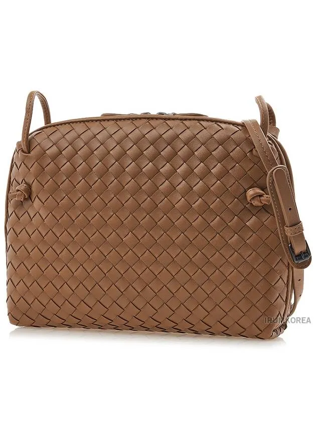 Bottega Veneta Small Intrecciato Shoulder Bag Brown